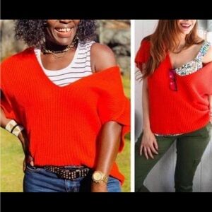 Cabi oversized Vneck sweater